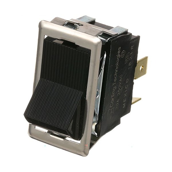 Switch, On/Off Black Rocker